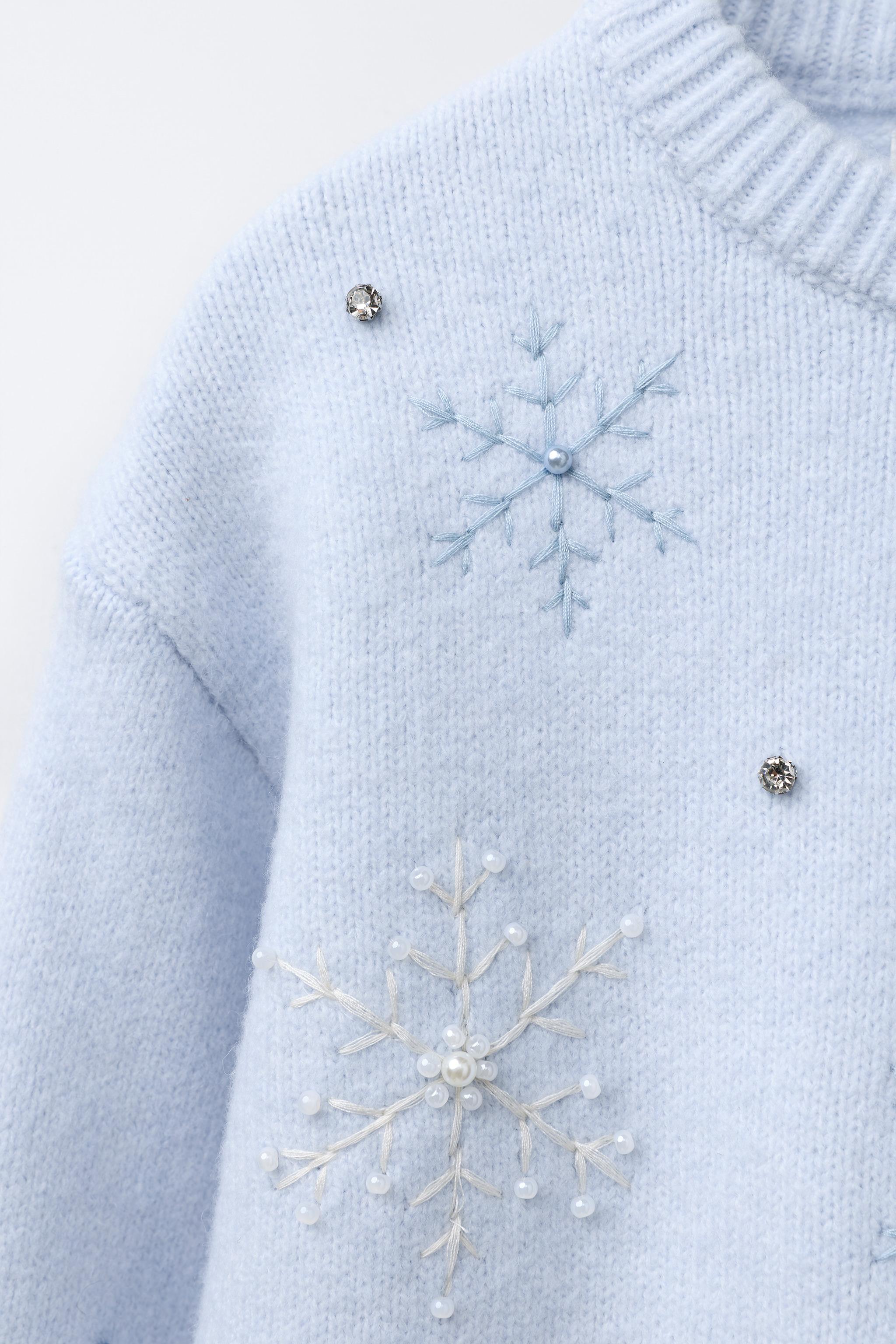 KNIT SNOWFLAKE JUMPER